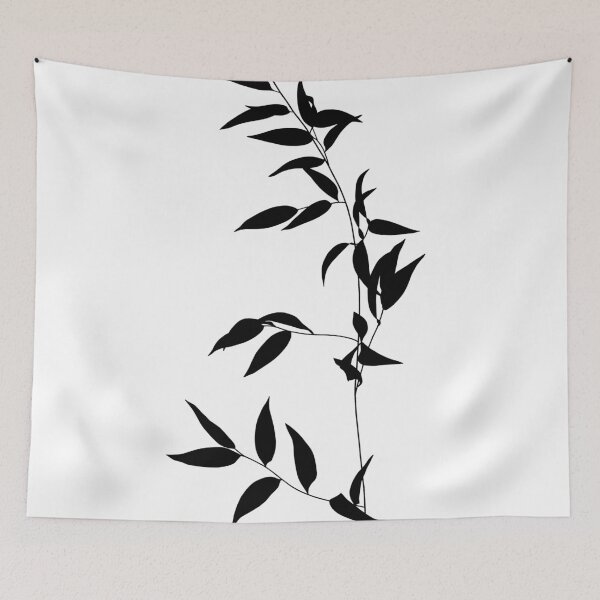 Item preview, Trailing plant silhouette designed and sold by BotanicalStudy.
