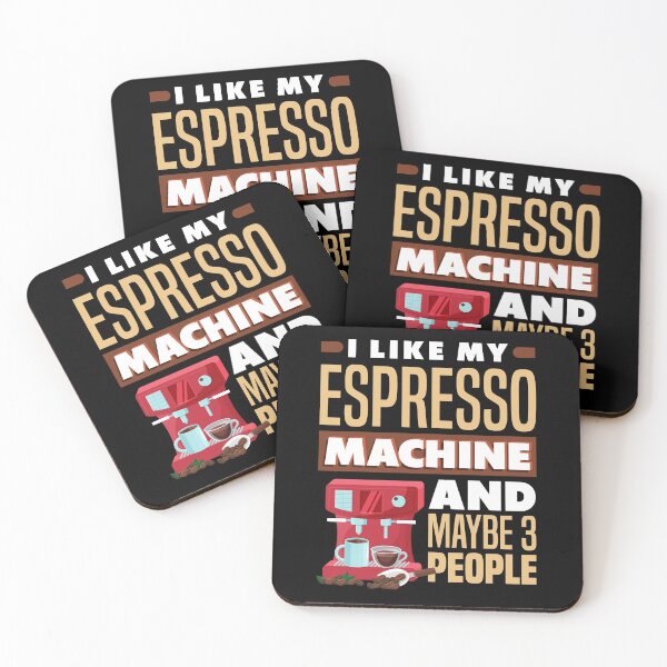 Item preview, Espresso Machine and Cup for Barista and Coffee Lovers Funny designed and sold by ShopTheStyle.