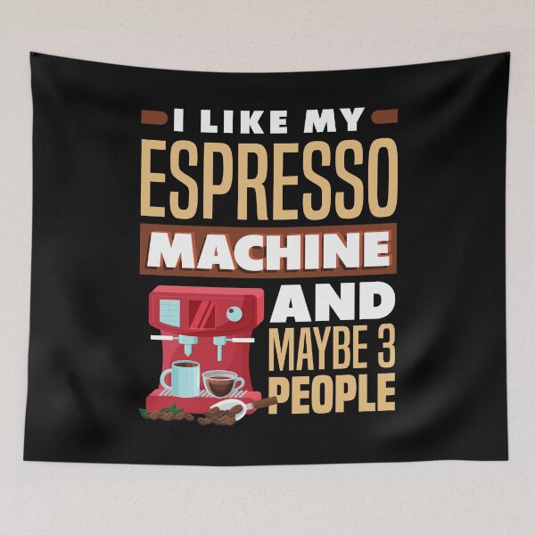 Item preview, Espresso Machine and Cup for Barista and Coffee Lovers Funny designed and sold by ShopTheStyle.