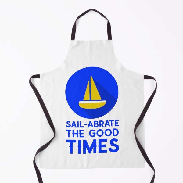 Item preview, Sailing Pun Sail-abrate The Good Times Summer Boating Design 1 designed and sold by randomtdesigns.