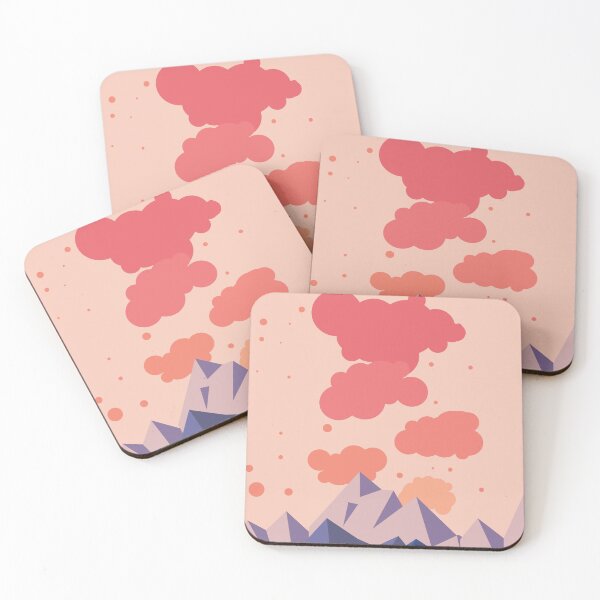 Item preview, Pink And Purple Mountain Landscape designed and sold by Maportia.