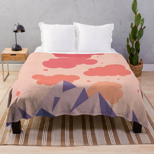 Item preview, Pink And Purple Mountain Landscape designed and sold by Maportia.