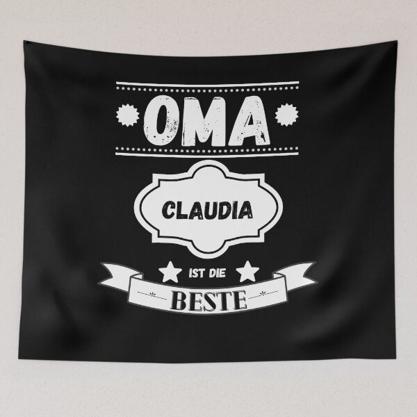 Artikelvorschau, Oma ist die Beste Großmutter Geschenk Claudia entworfen und verkauft von InsomniaMerch.