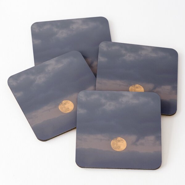 Item preview, The Full Moon Peeks through Clouds designed and sold by Sam Wagner.