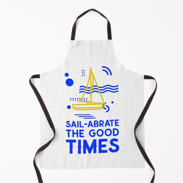 Item preview, Sailing Pun Sail-abrate The Good Times Summer Boating Design 2 designed and sold by randomtdesigns.
