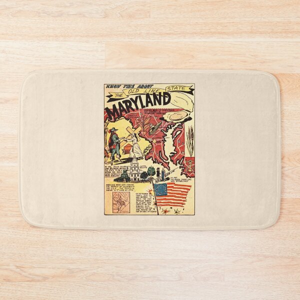 Item preview, Maryland Vintage Poster designed and sold by RosarioDesigns.