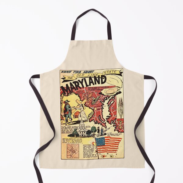 Item preview, Maryland Vintage Poster designed and sold by RosarioDesigns.