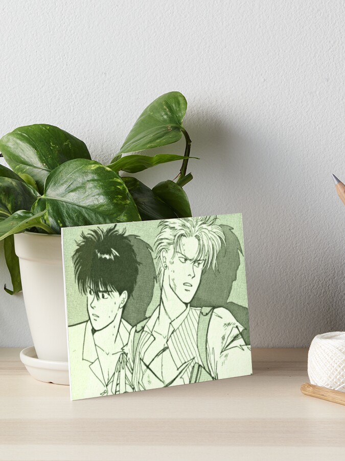 Banana Fish Manga Cover Art Print for Sale by yangkay