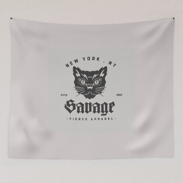 Item preview, Savage New York, NY Cat Fierce Apparel Design  designed and sold by boopsblunt.
