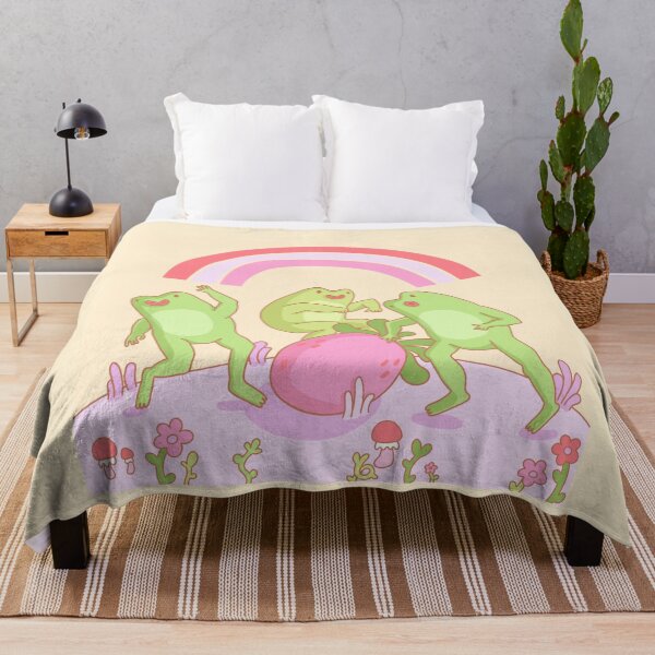 Item preview, Strawberry Frog Dance Party designed and sold by kmalari.