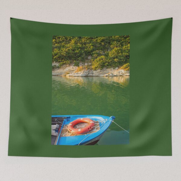 Item preview, Boat on Agva Riverside designed and sold by jojobob.