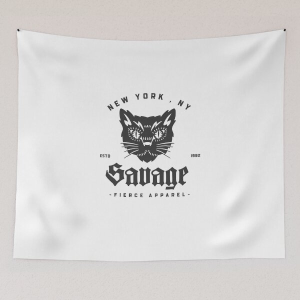 Item preview, Savage New York, NY Cat Fierce Apparel Design  designed and sold by boopsblunt.