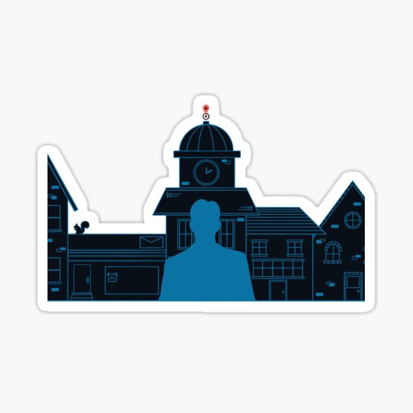 A Town Called Mark (VINTAGE) Sticker