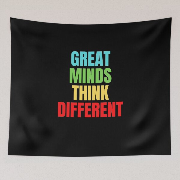 Item preview, Great Minds Think Different designed and sold by HobbyRoost.