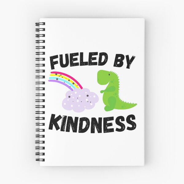 Item preview, Fueled By Kindness - Dinosaur And Rainbow designed and sold by MM55Designs.