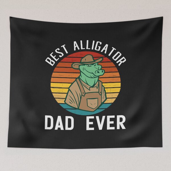 Item preview, Best Alligator Dad Ever designed and sold by darikamc.