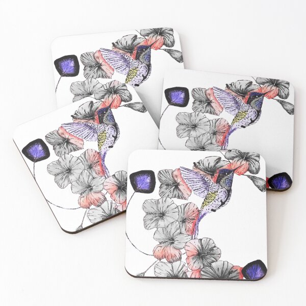 Item preview, Colibri in the flowers designed and sold by LiskaPS.
