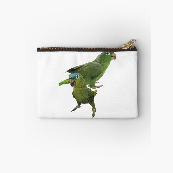 Item preview, blue-crowned parrot designed and sold by obscurite.
