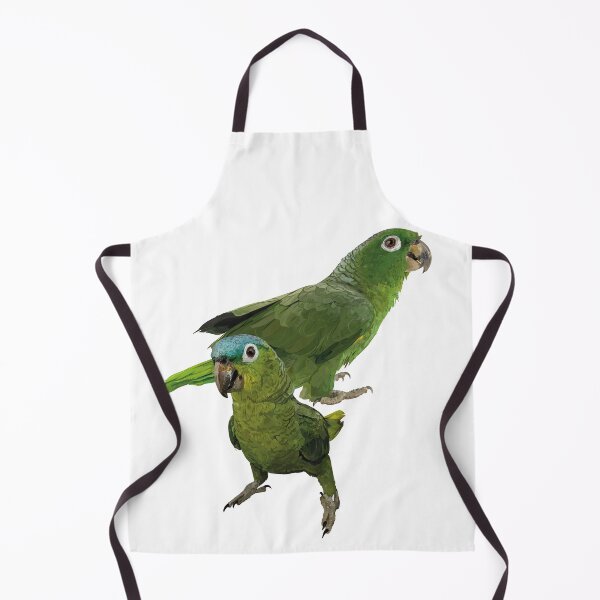 Item preview, blue-crowned parrot designed and sold by obscurite.