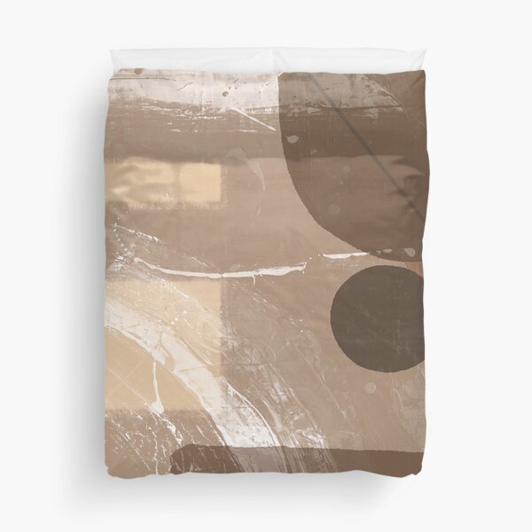 Abstract in Brown 3 Duvet Cover