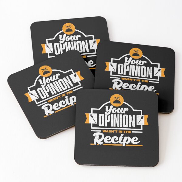 Item preview, Your Opinion Wasn't In The Recipe for Chefs and Cooking Fans designed and sold by ShopTheStyle.