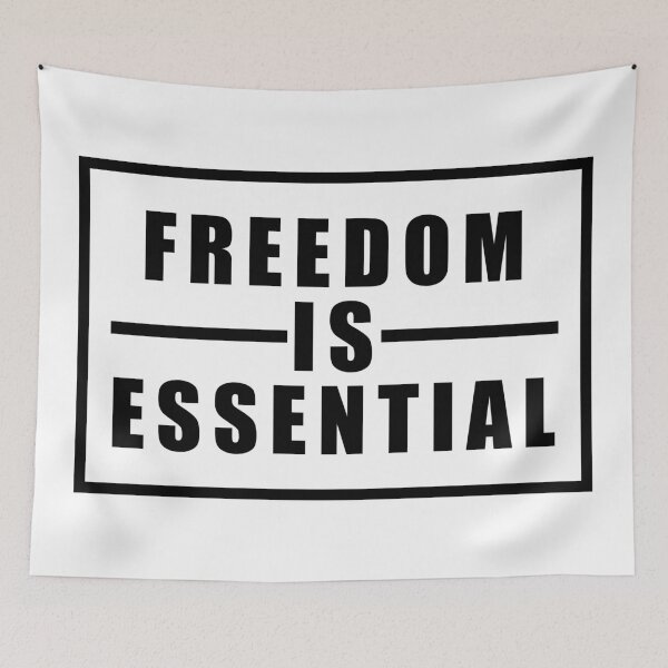 Item preview, Freedom is Essential, Liberties designed and sold by ArtOfRebellion.