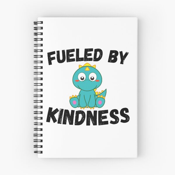 Item preview, Fueled By Kindness - Cute Blue Dinosaur designed and sold by MM55Designs.