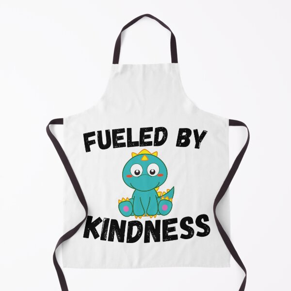 Item preview, Fueled By Kindness - Cute Blue Dinosaur designed and sold by MM55Designs.