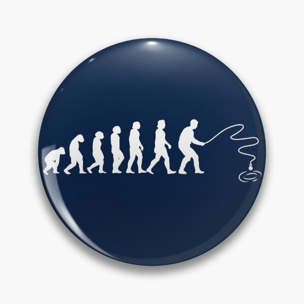 Item preview,  Magnet fishing - evolution - gift idea humor magnet fishing designed and sold by Print  Androïde.