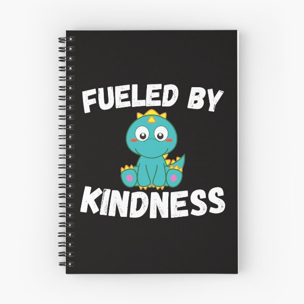 Item preview, Fueled By Kindness - Cute Blue Dinosaur designed and sold by MM55Designs.