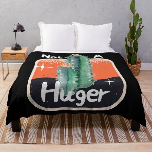 Item preview, Not A Hugger Funny Vintage Cactus Sarcastic Retro Saguaro Cactus Sunset designed and sold by Dopnex.