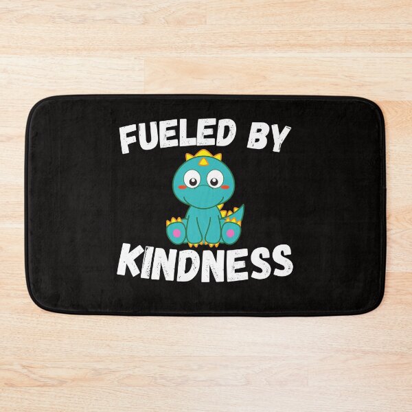 Item preview, Fueled By Kindness - Cute Blue Dinosaur designed and sold by MM55Designs.