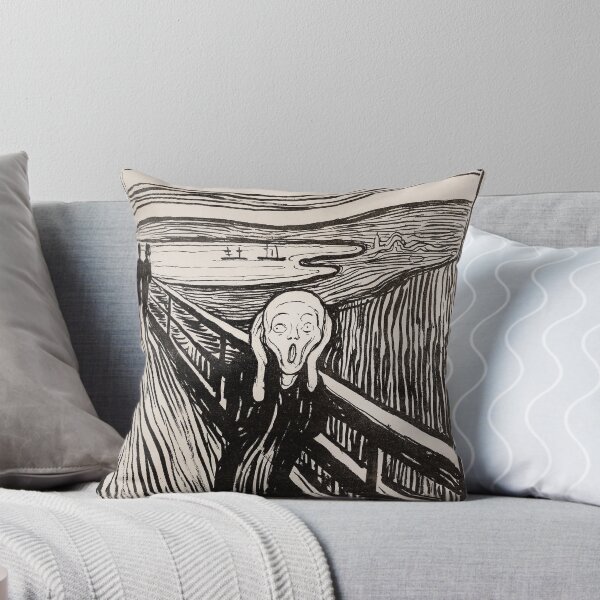 Item preview, Munch - The Scream (B&W) designed and sold by le daddy.