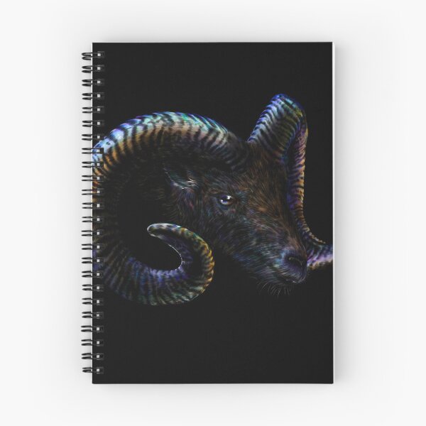 Item preview, Horned sheep digital drawing  designed and sold by astridvdh.
