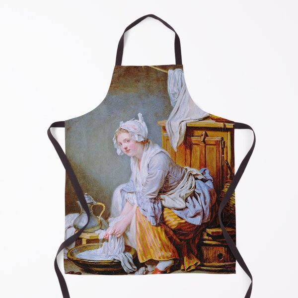 Item preview, The Laundress - Jean Baptiste Greuze designed and sold by brushandframes.