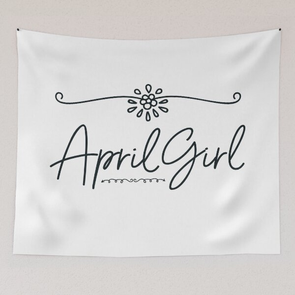Item preview, April Girl, April Birthday for girls designed and sold by AnsDesigns.
