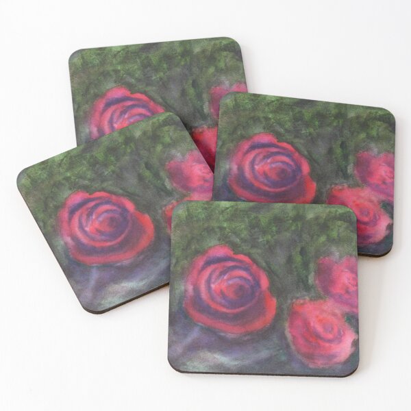 Item preview, Roses on green designed and sold by vikingsbooksetc.