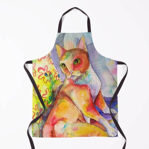 Item preview, Ginger cat artwork - Red Haired Beauty designed and sold by AndrewAlanArt.