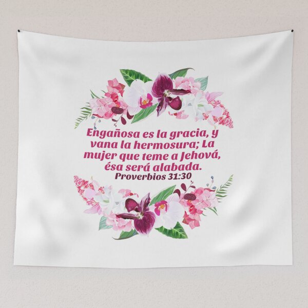 Item preview, The woman who fears Jehovah. Proverbs 31:30 designed and sold by Fe-En-Cristo.