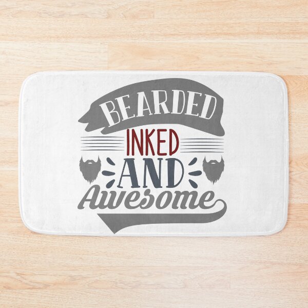 Item preview, Bearded Inked And Awesome designed and sold by Gevover.
