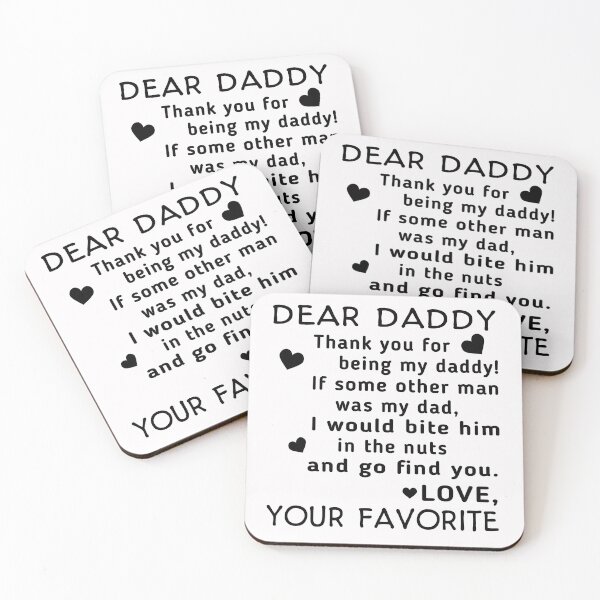 Item preview, Dear Daddy | Gift For Dad | Gift For The Father's Day designed and sold by ThuyPhamStore.