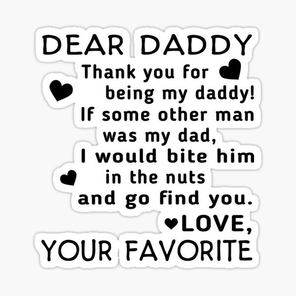 Item preview, Dear Daddy | Gift For Dad | Gift For The Father's Day designed and sold by ThuyPhamStore.