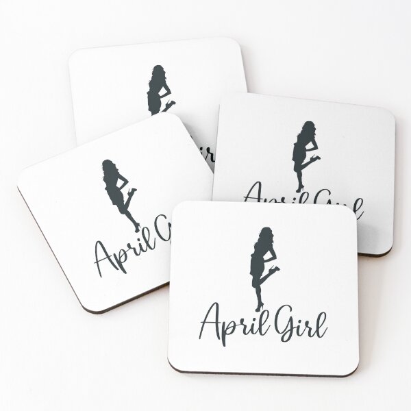 Artikelvorschau,  April Girl, April Geburtstag für Mädchen entworfen und verkauft von AnsDesigns.