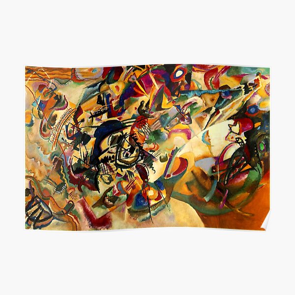 Kandinsky - Composition VII, art abstrait Poster