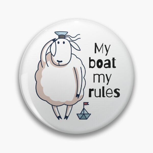 Item preview, My boat my rules designed and sold by Nesro34.