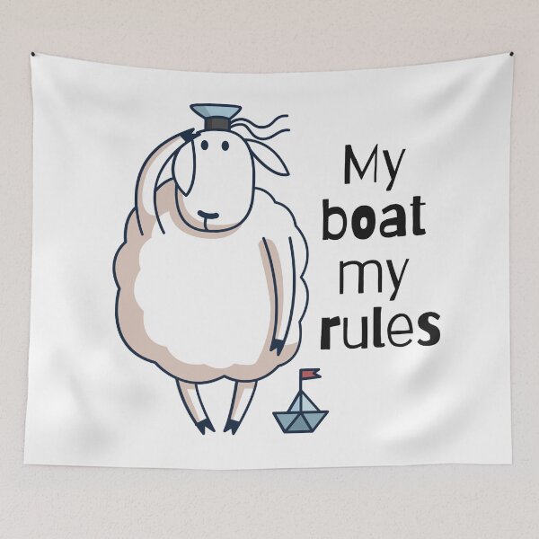Item preview, My boat my rules designed and sold by Nesro34.