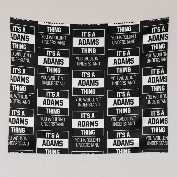 Item preview, It's Adams Thing - Family Name Gift designed and sold by DiogoCalheiros.