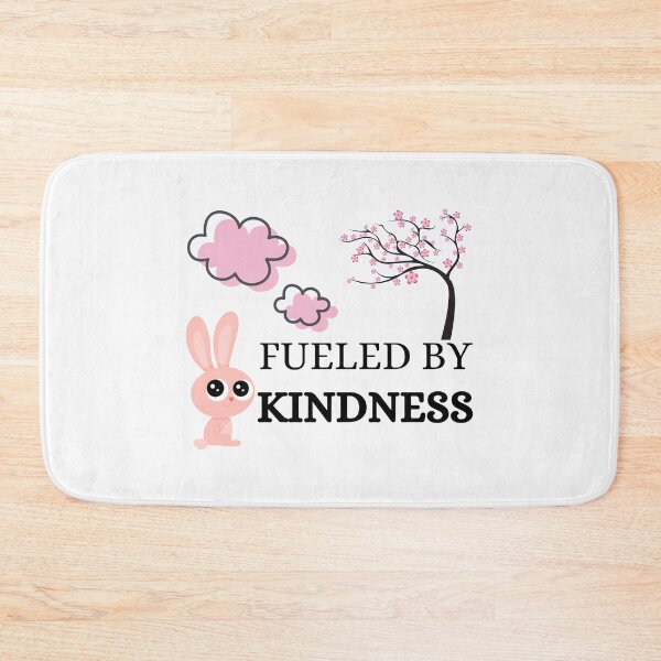 Item preview, Fueled By Kindness - Cute Pink Bunny designed and sold by MM55Designs.
