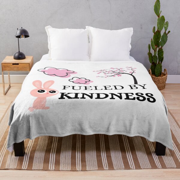 Item preview, Fueled By Kindness - Cute Pink Bunny designed and sold by MM55Designs.