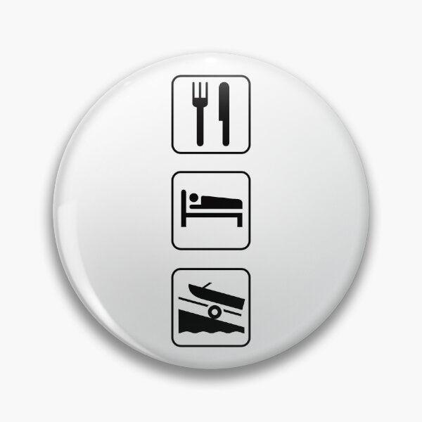 Item preview, Eat, Sleep, Boat designed and sold by Mount-Molehill.